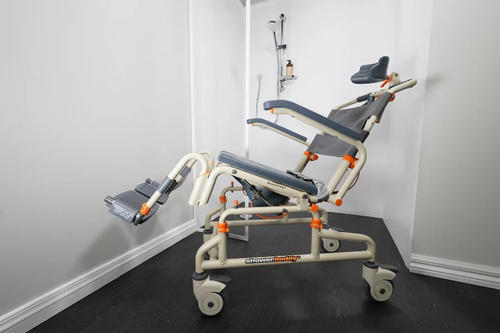 Roll-In Mobile Shower Commode