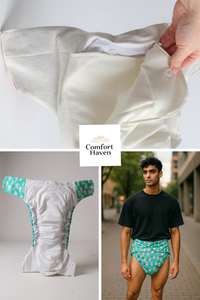 Comfort Haven Hybrid All-in-One Diaper Honey Bunny