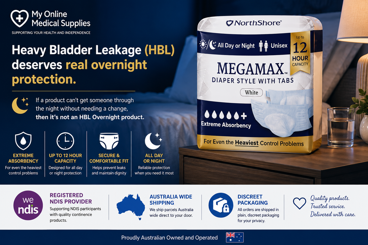 Heavy Bladder Leakage (HBL): Why Choosing the Right Overnight Product Matters