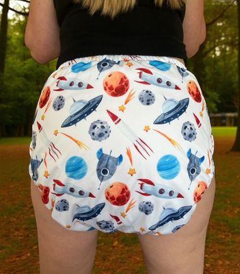 Comfort Haven Diaper Cover / Swim Diaper Pocket Rocket