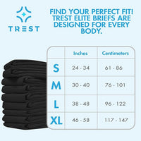 TREST Elite Briefs Sample Pack Black