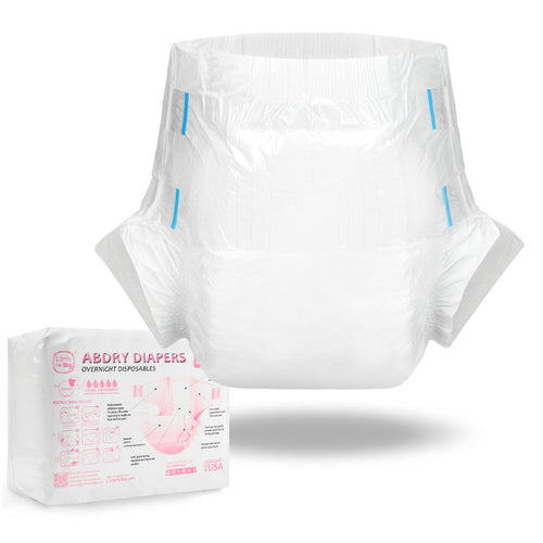 ABDry White Adult Diapers Pack