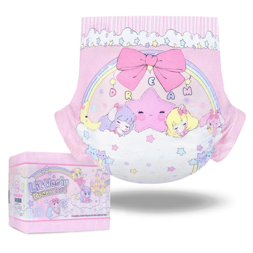 Fairy Littles in Dreamland Ultra Absorbent Cloth Back Adult Diapers 2 Piece Sample Pack