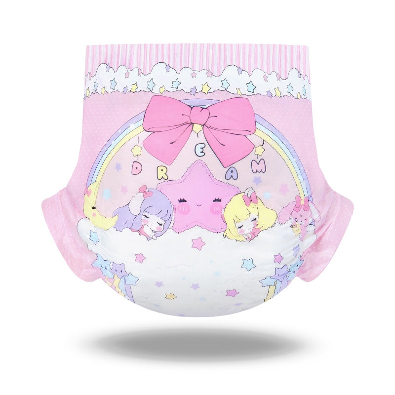 Fairy Littles in Dreamland Ultra Absorbent Cloth Back Adult Diapers 2 Piece Sample Pack