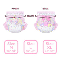 Fairy Littles in Dreamland Ultra Absorbent Cloth Back Adult Diapers 10 Pieces Pack