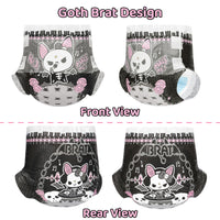 Goth BRAT Ultra Absorbent Diapers 10 Pieces Pack