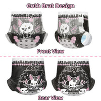 Goth BRAT Ultra Absorbent Diapers 2 Pieces Sample Pack