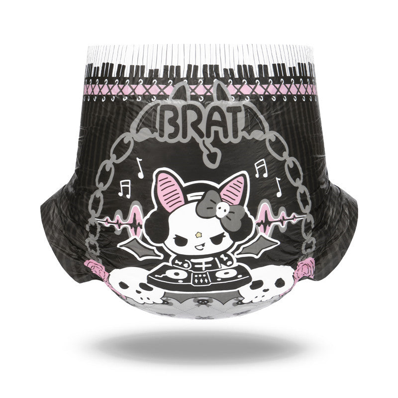 Goth BRAT Ultra Absorbent Diapers 2 Pieces Sample Pack