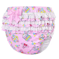 Usagi Pastel Circus Pattern Ruffle Adult Diaper Cover
