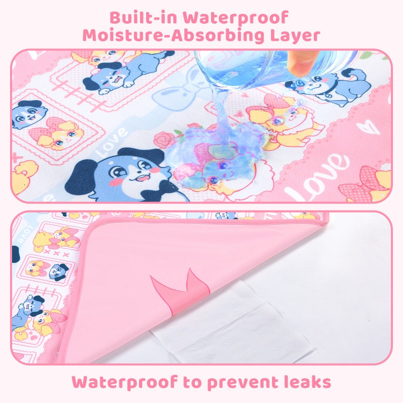 Puppy Love Little Blue Adult Changing Mat