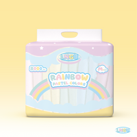 LNGU - Rainbow Pastel Colours 10 Pack