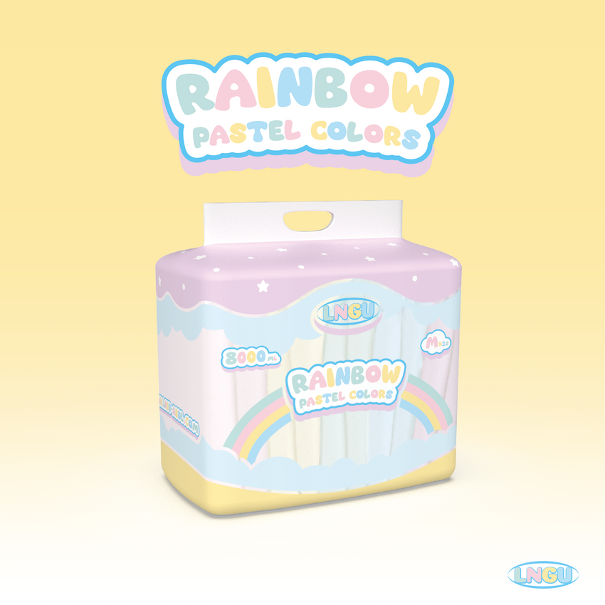 LNGU - Rainbow Pastel Colours Sample Pack