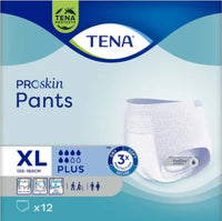 TENA PANTS PLUS EXTRA LARGE PROSKIN 120 160CM 1440ML