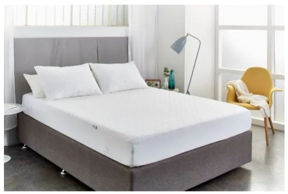 Protect A Bed Cotton Quilted 11039 Queen 152x204cm 2000ml Waterproof White