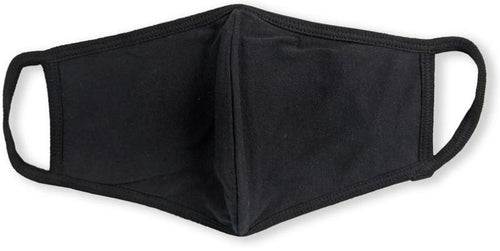Black Washable Masks - Ear Loops