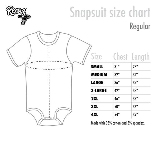 Black Unisex Adult Bodysuit